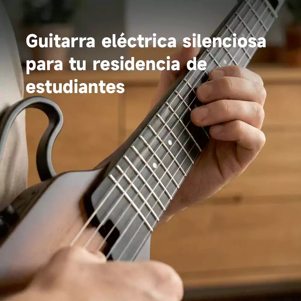 Guitarra eléctrica silenciosa para tu residencia de estudiantes