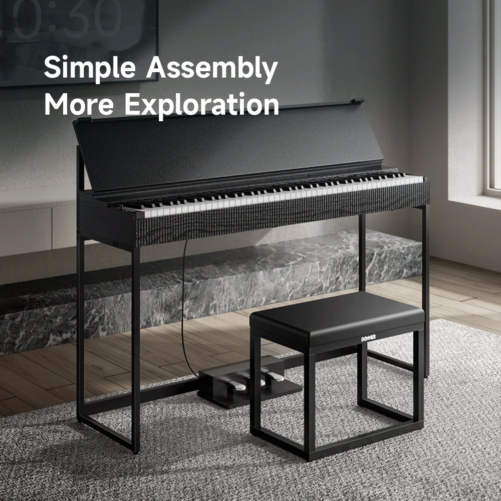 Ensamblaje Donner OURA Piano Digital – Guía en Video