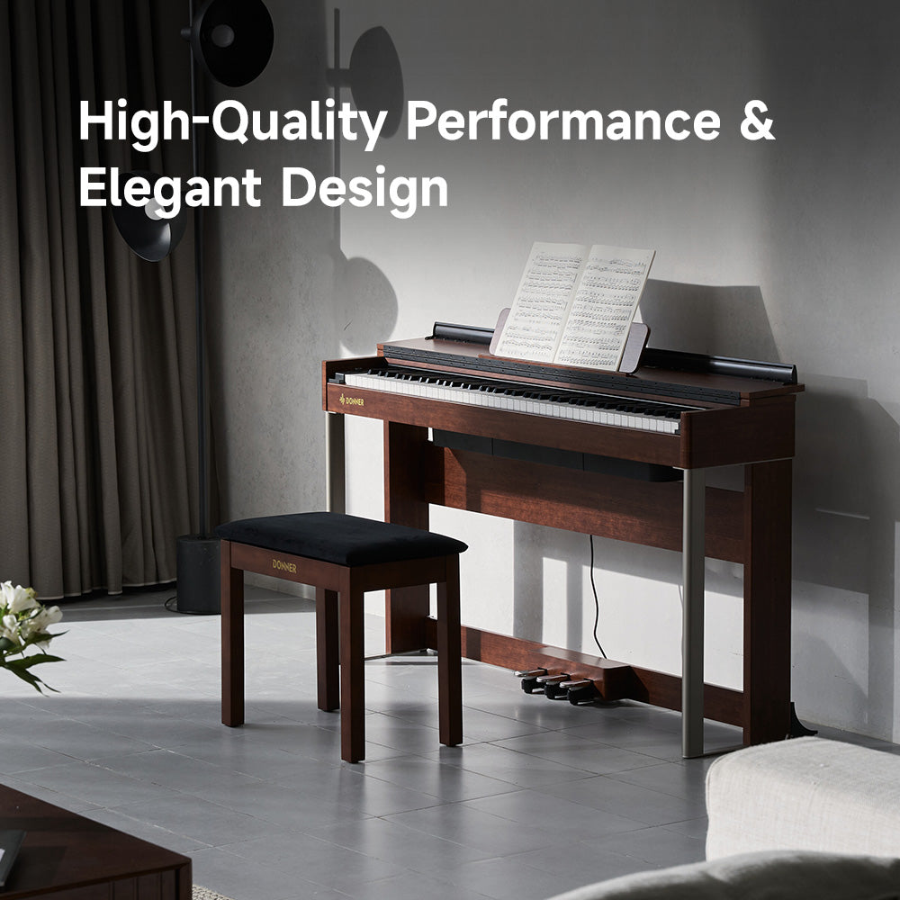 Introducción al piano digital Donner DDP-200 Pro