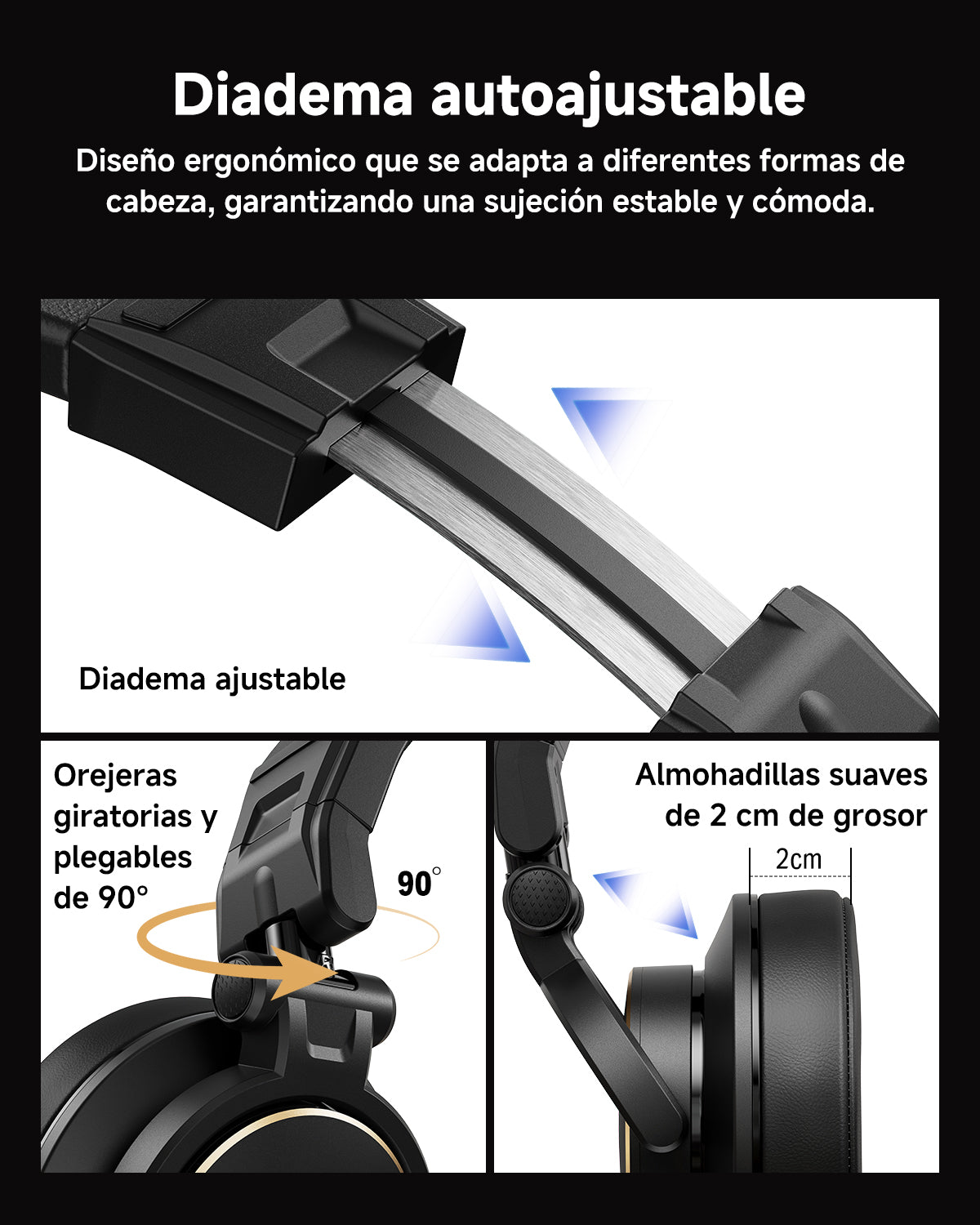Donner MH1 Auriculares de monitorización de estudio