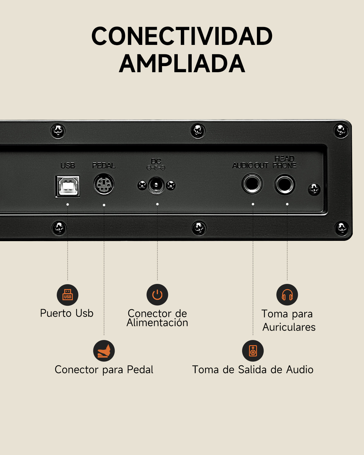 Donner DDP-50 Piano digital contrapesado de 88 teclas