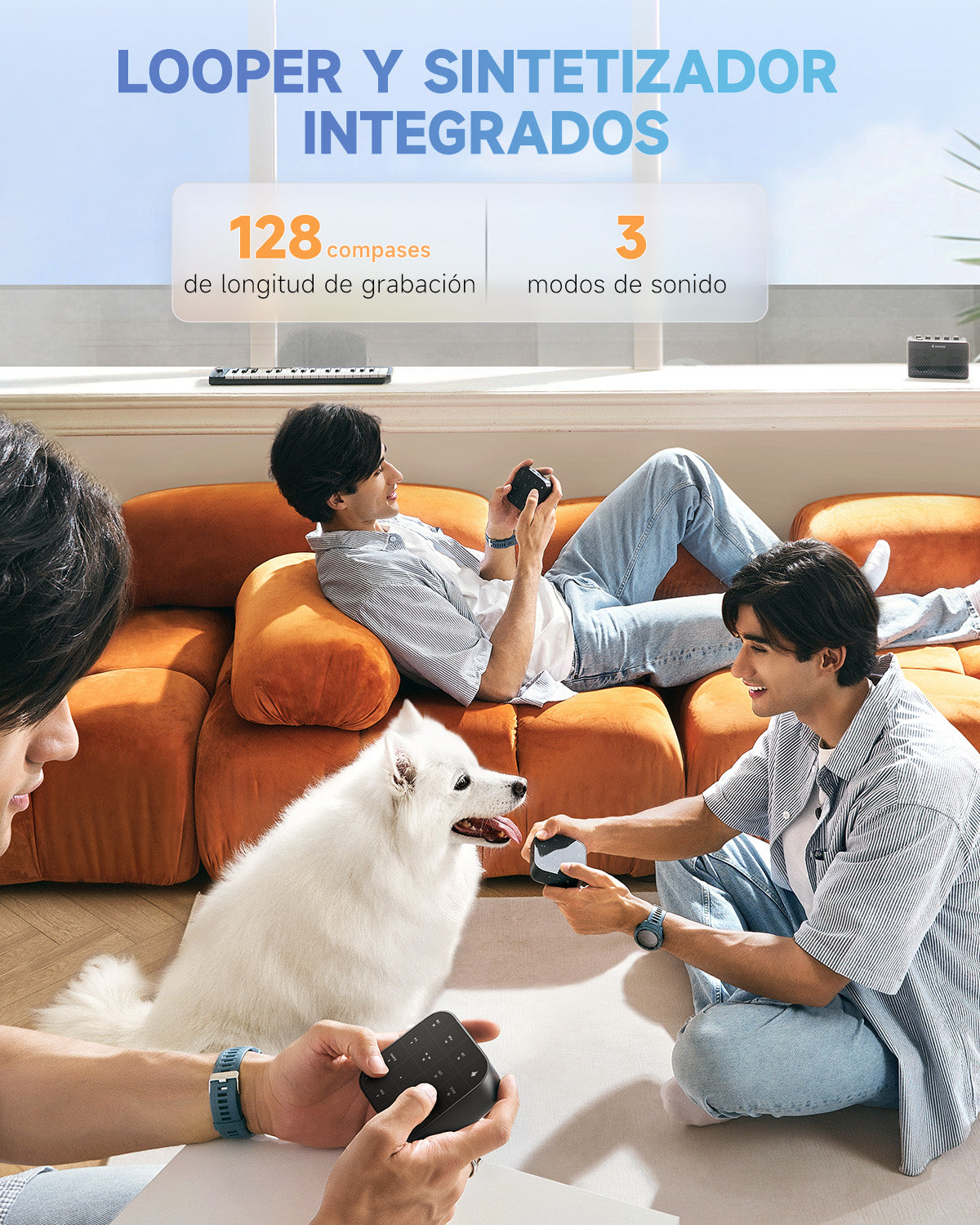 Donner MEDO Instrumento musical multifuncional portátil