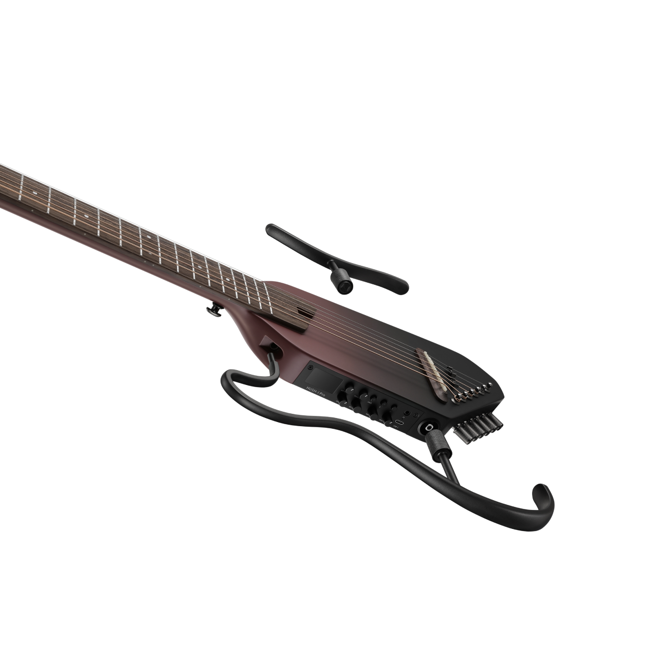 Donner HUSH™ I PRO Guitarra de viaje-Gradiente Maillard##