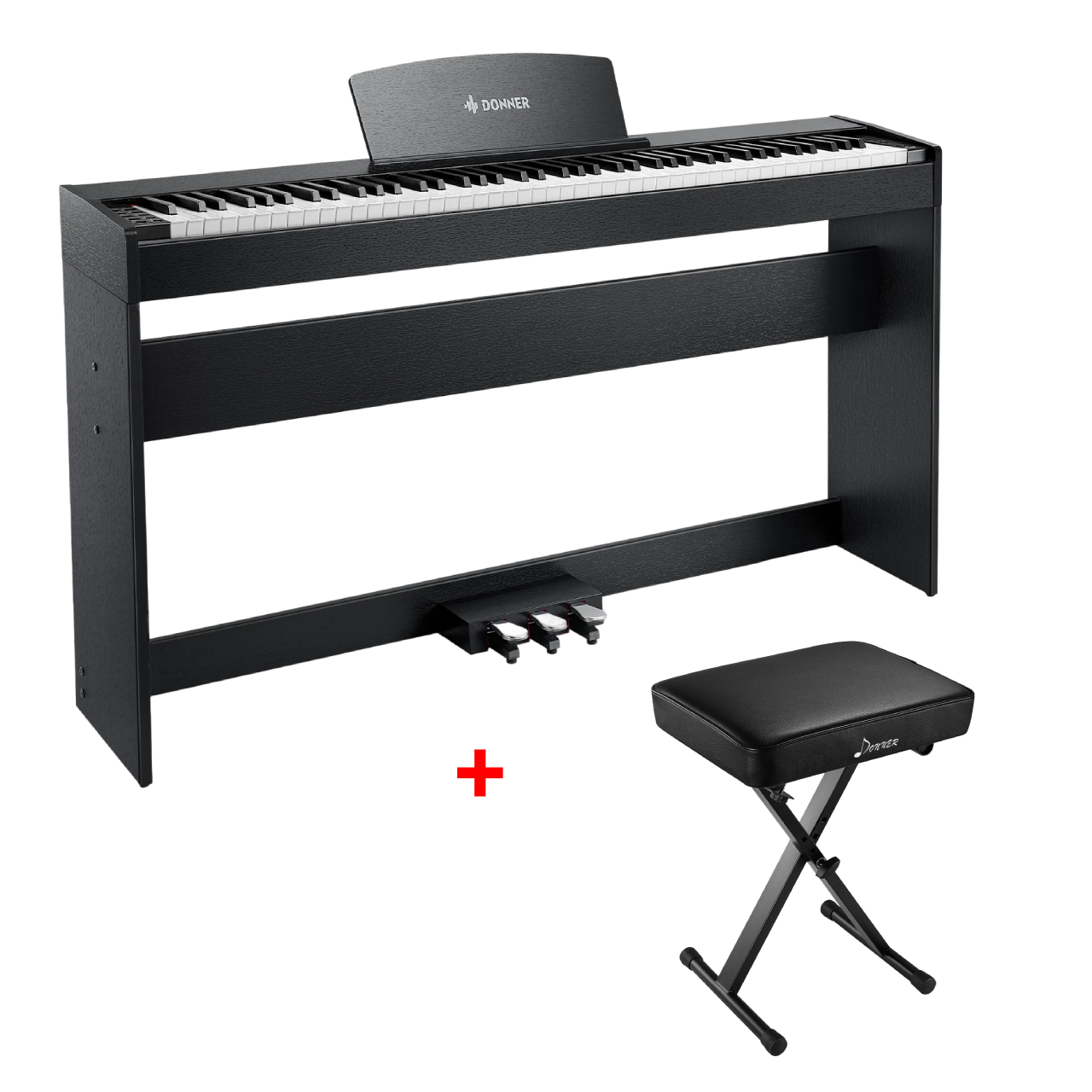 Donner DDP-50 Piano digital contrapesado de 88 teclas