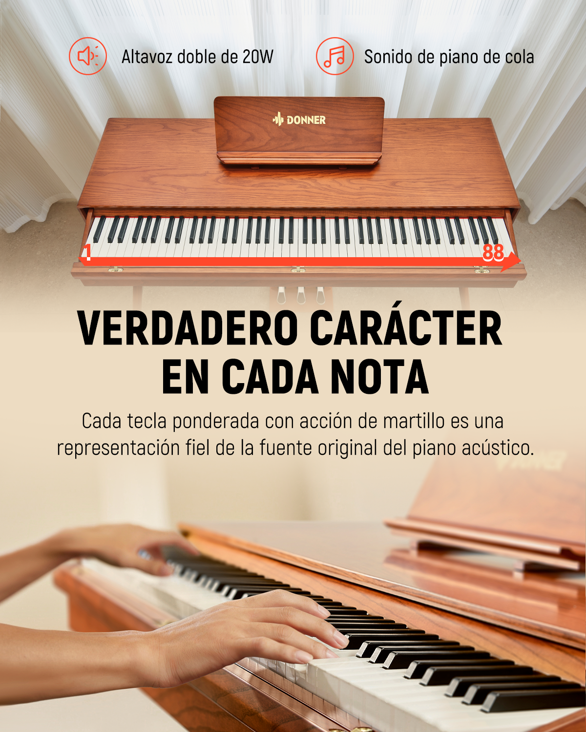 Donner DDP-80 Pro Piano digital