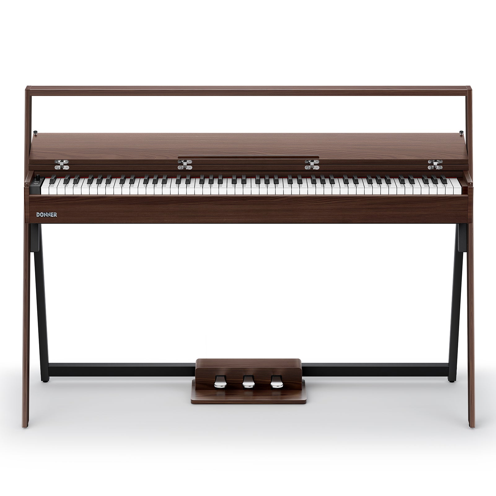 Donner OURA™ R300 Piano digital de estilo casero-Marrón##