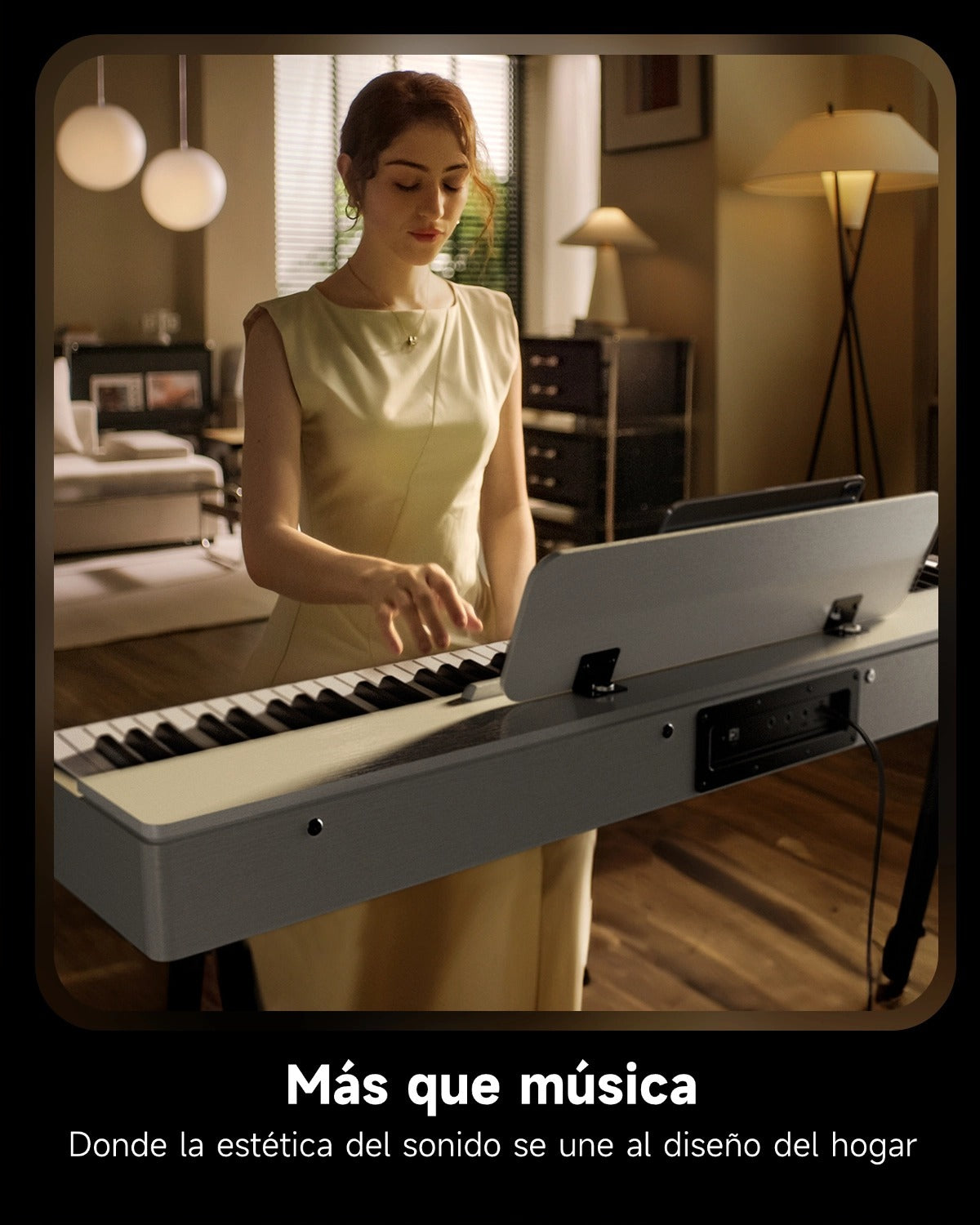 Donner OURA™ S100 Piano digital de estilo casero-Bianco##