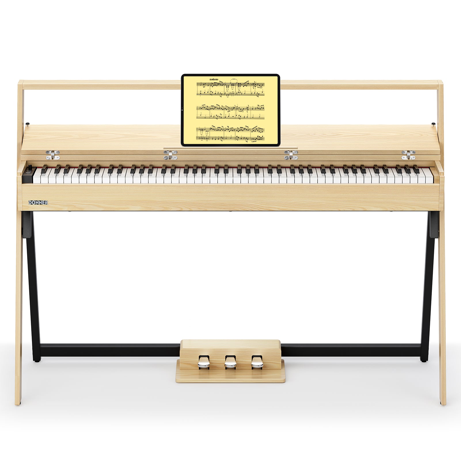 Donner OURA™ R300 Piano digital doméstico de 88 teclas Madera clara