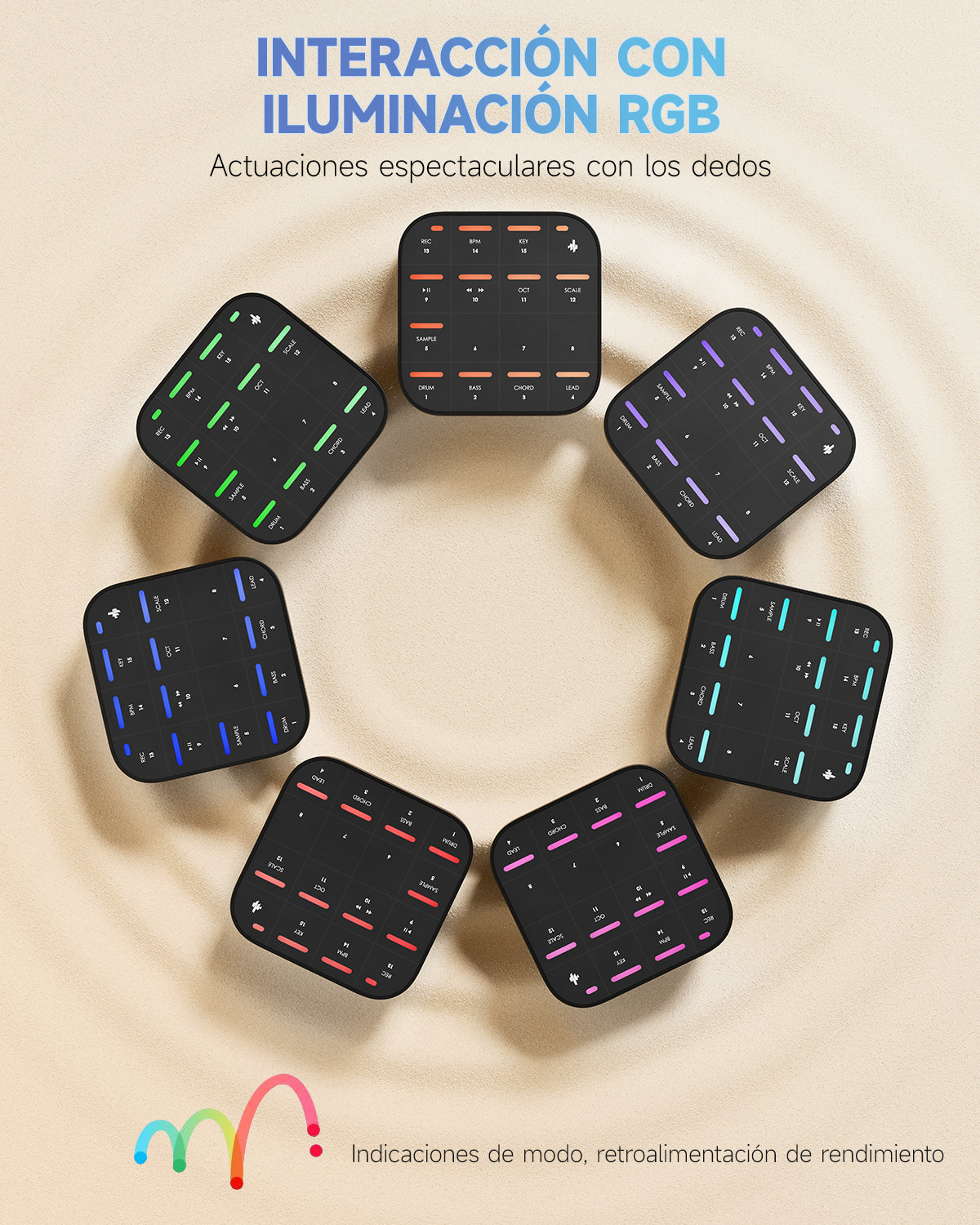 Donner MEDO Instrumento musical multifuncional portátil