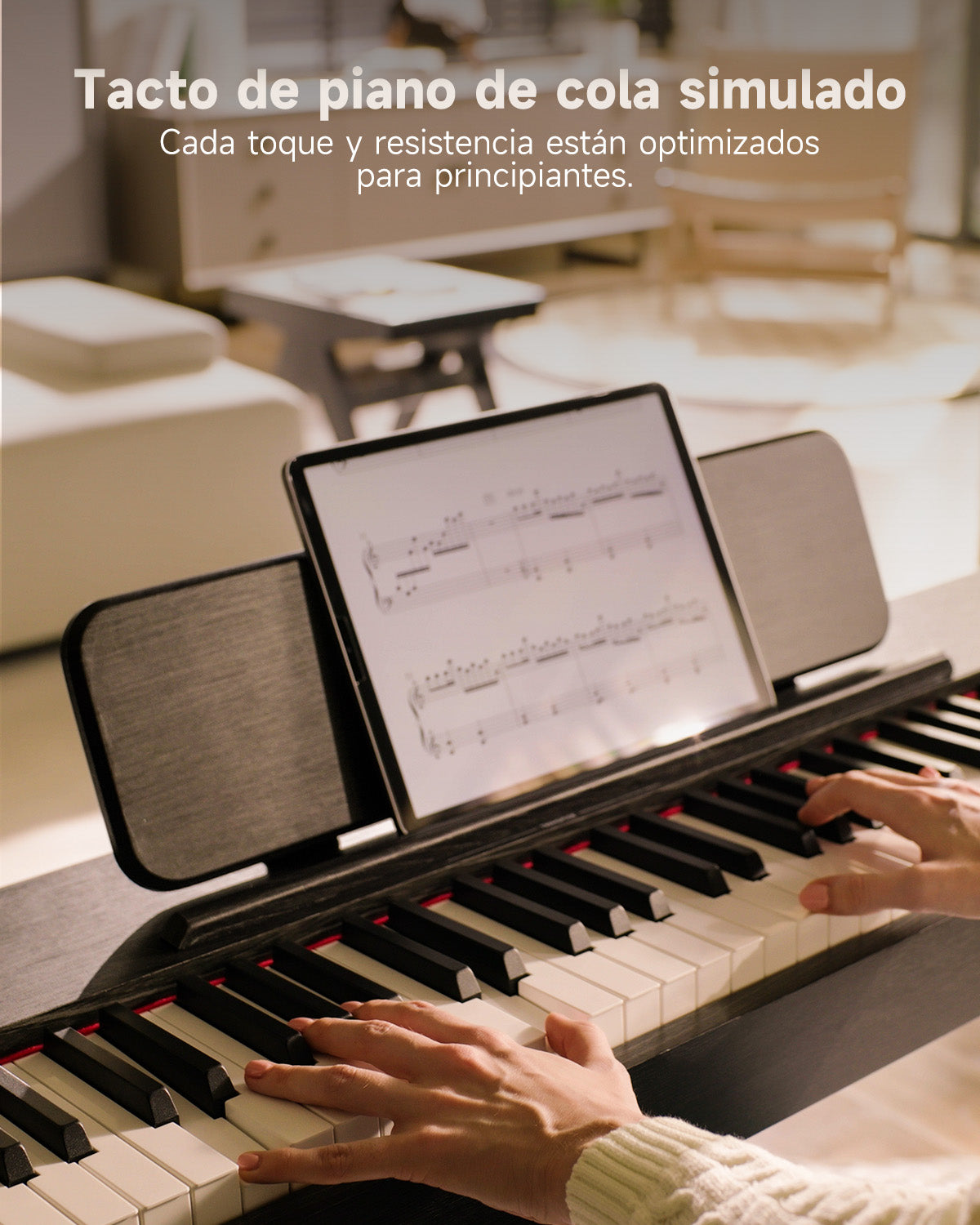 Donner OURA™ S100 Piano digital de estilo casero-Nero##