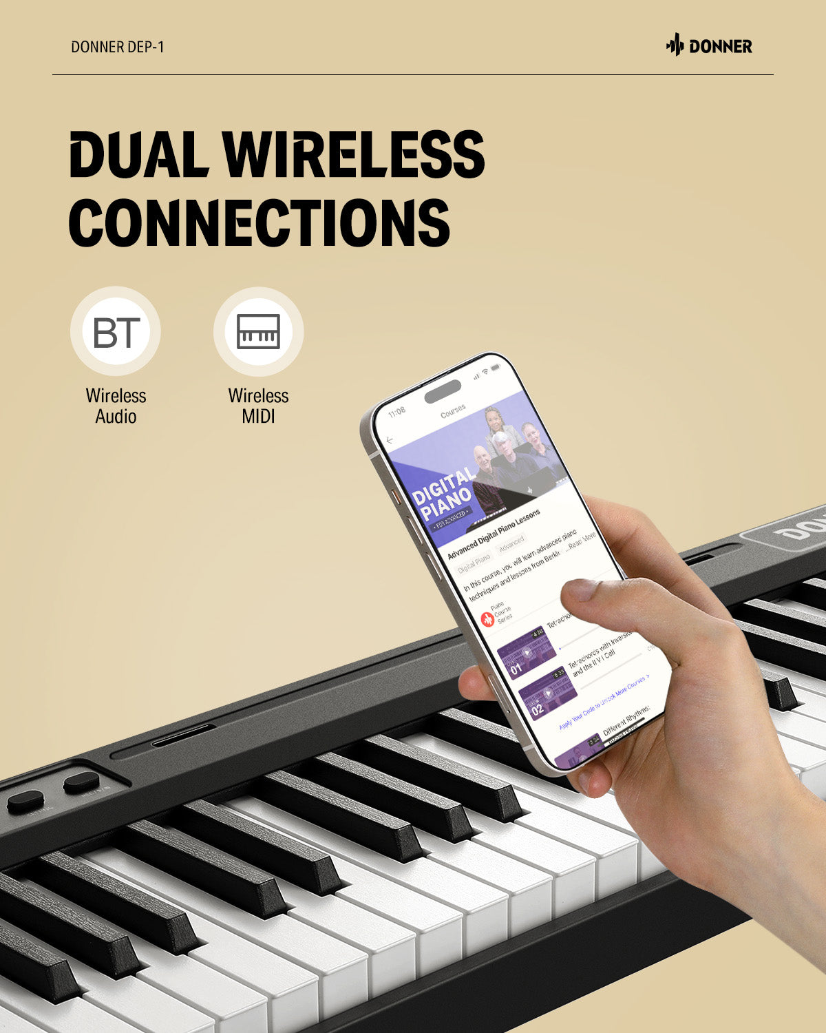 Donner DEP-1 Piano digital portátil