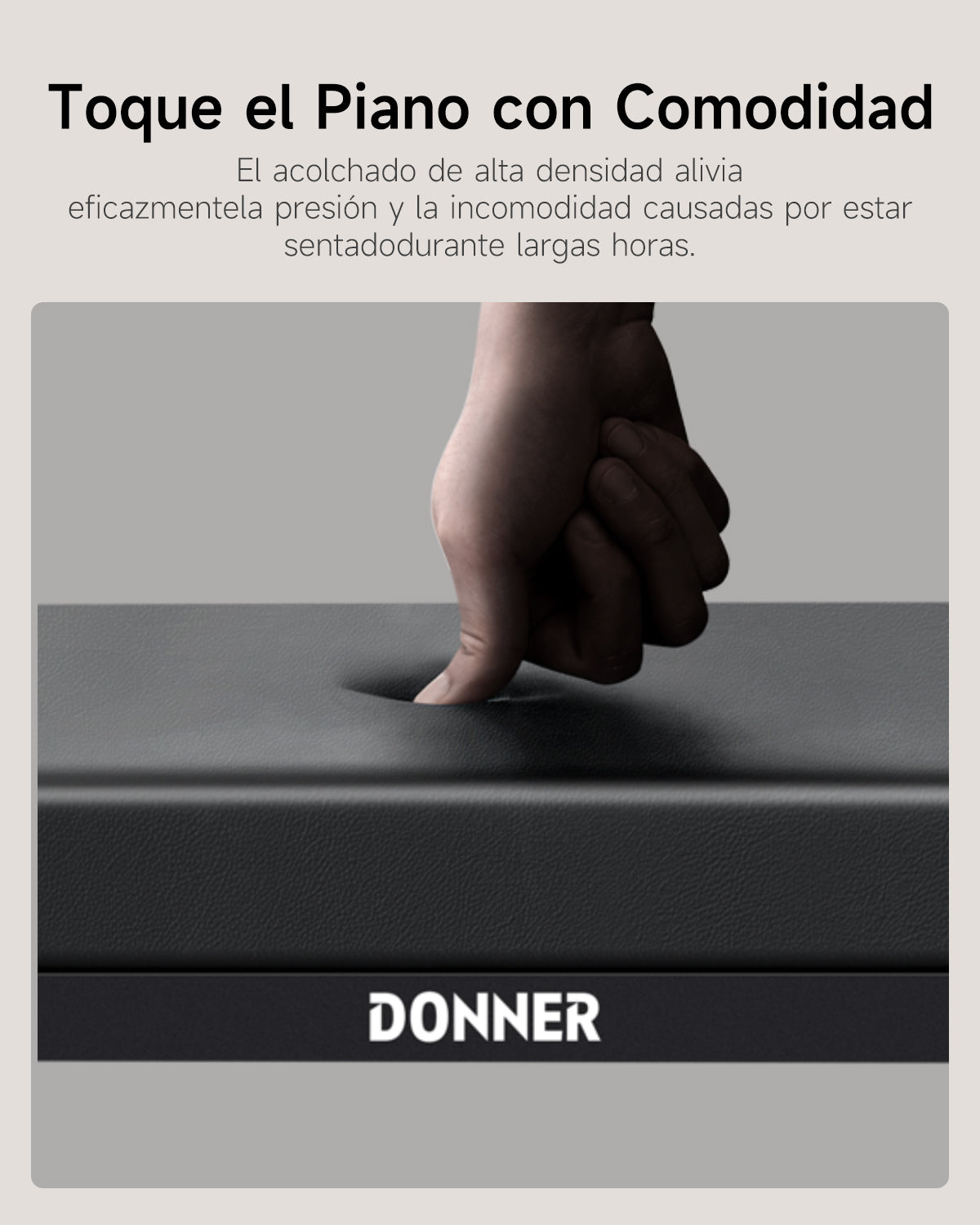 Donner DKB-200 Banco de piano minimalista