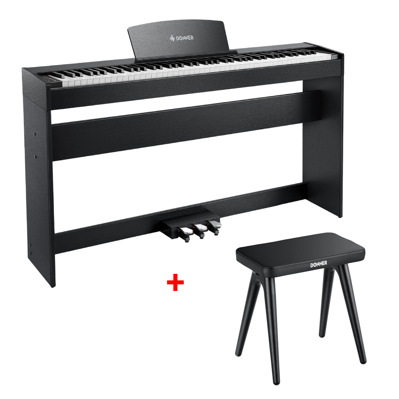 Donner DDP-50 Piano digital contrapesado de 88 teclas