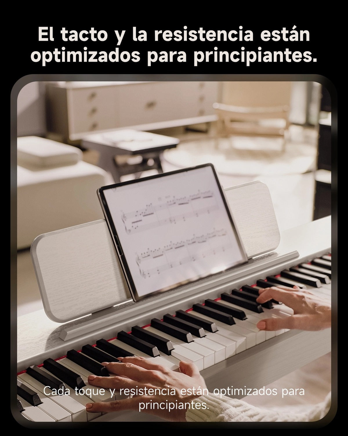 Donner OURA™ S100 Piano digital de estilo casero-Bianco##