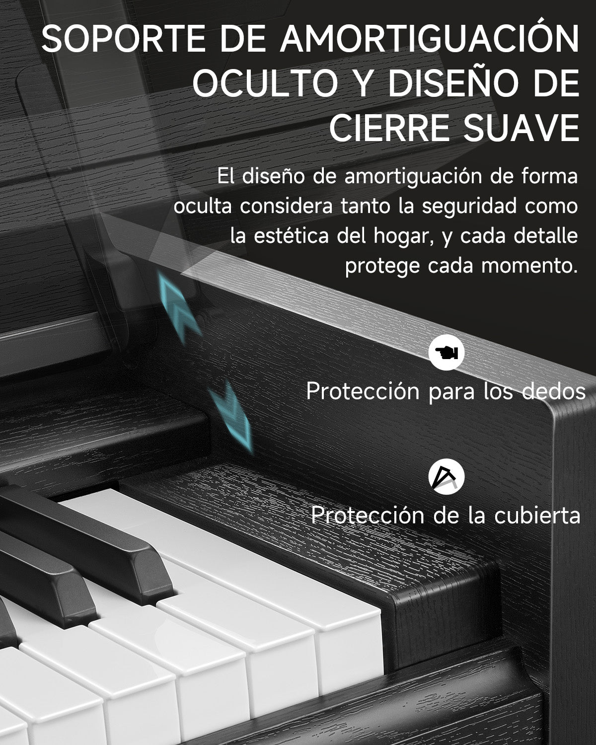 Donner DDP-90 PRO Piano digital con teclas contrapesadas para uso doméstico