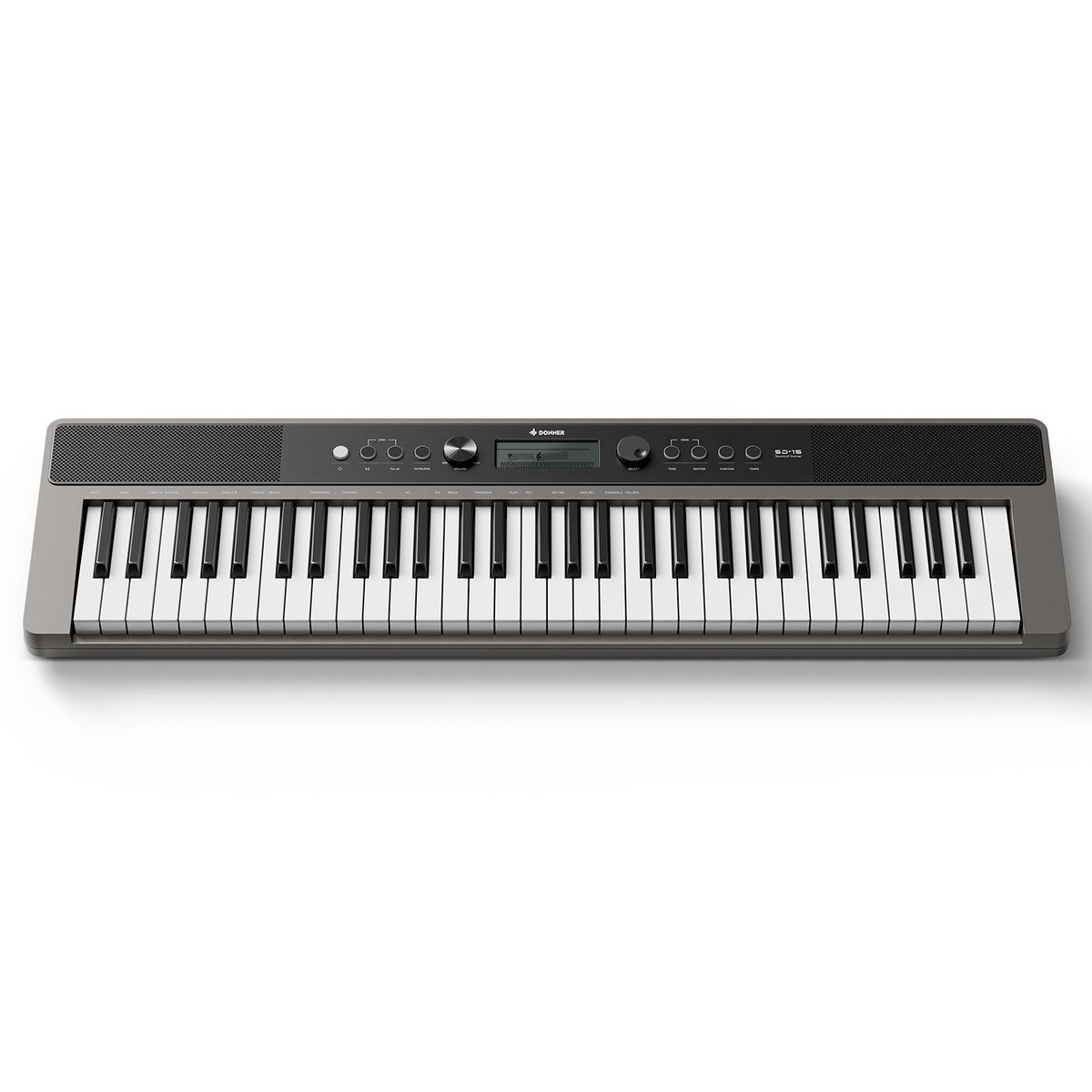 DONNER SD-15 Teclado electrónico de 61 teclas Gris