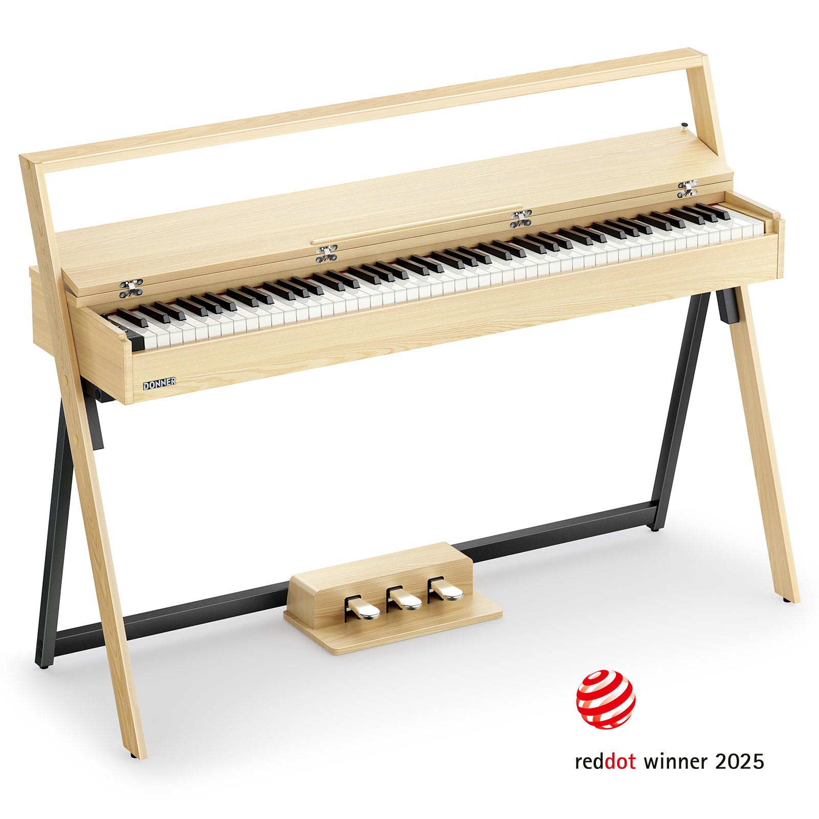 Donner OURA™ R300 Piano digital doméstico de 88 teclas Madera clara