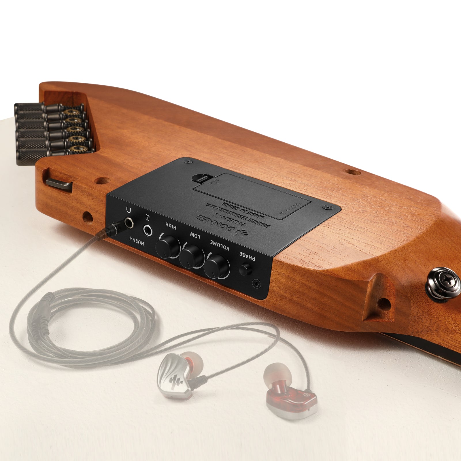 Donner HUSH™ I Guitarra de viaje ultraligera y portátil