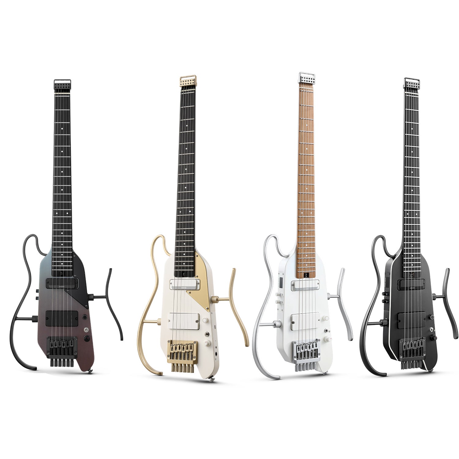 Donner HUSH™ X PRO Guitarra de viaje versátil