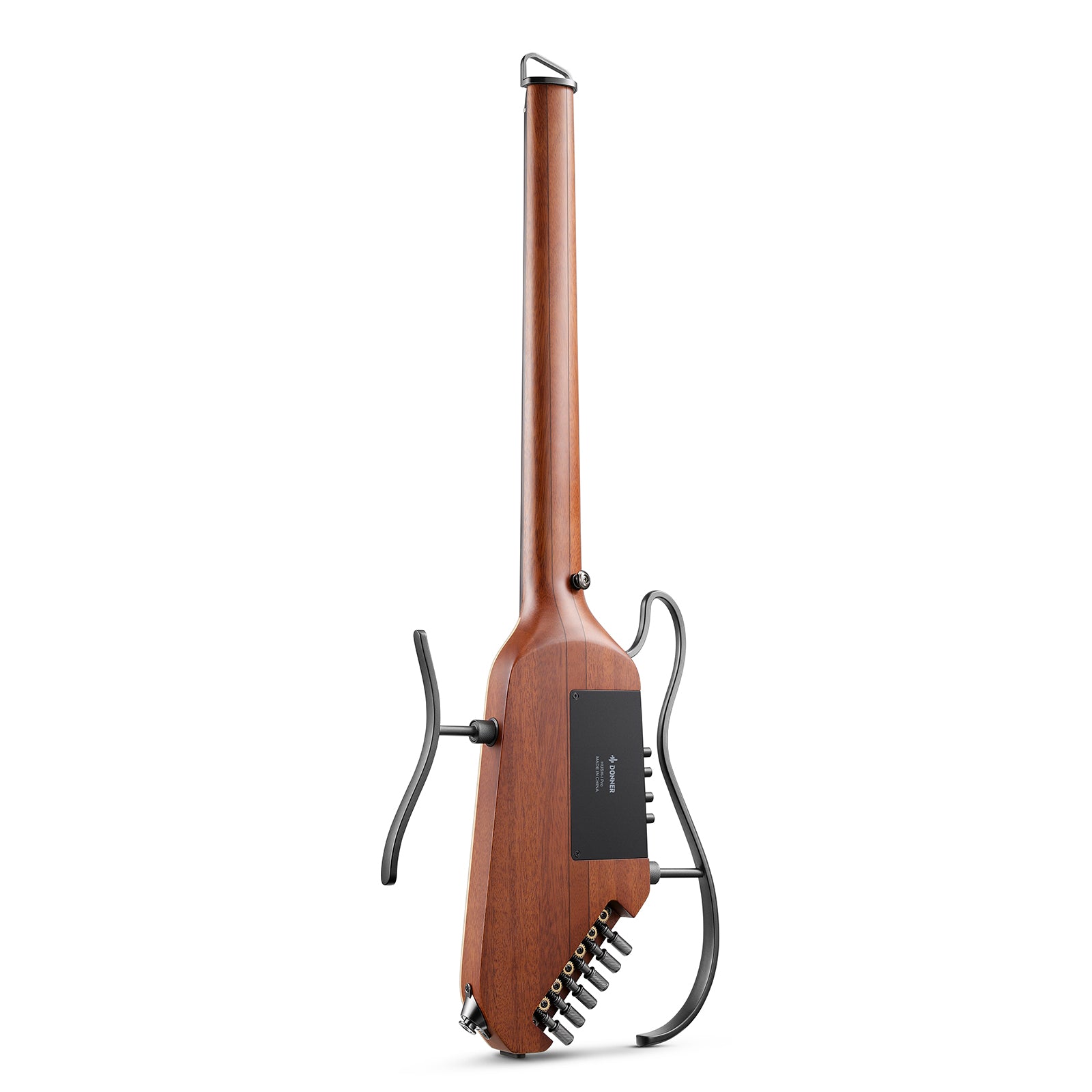 Donner HUSH-I Pro Guitarra Modos Multi Tono Guitarra de viaje-Natural##