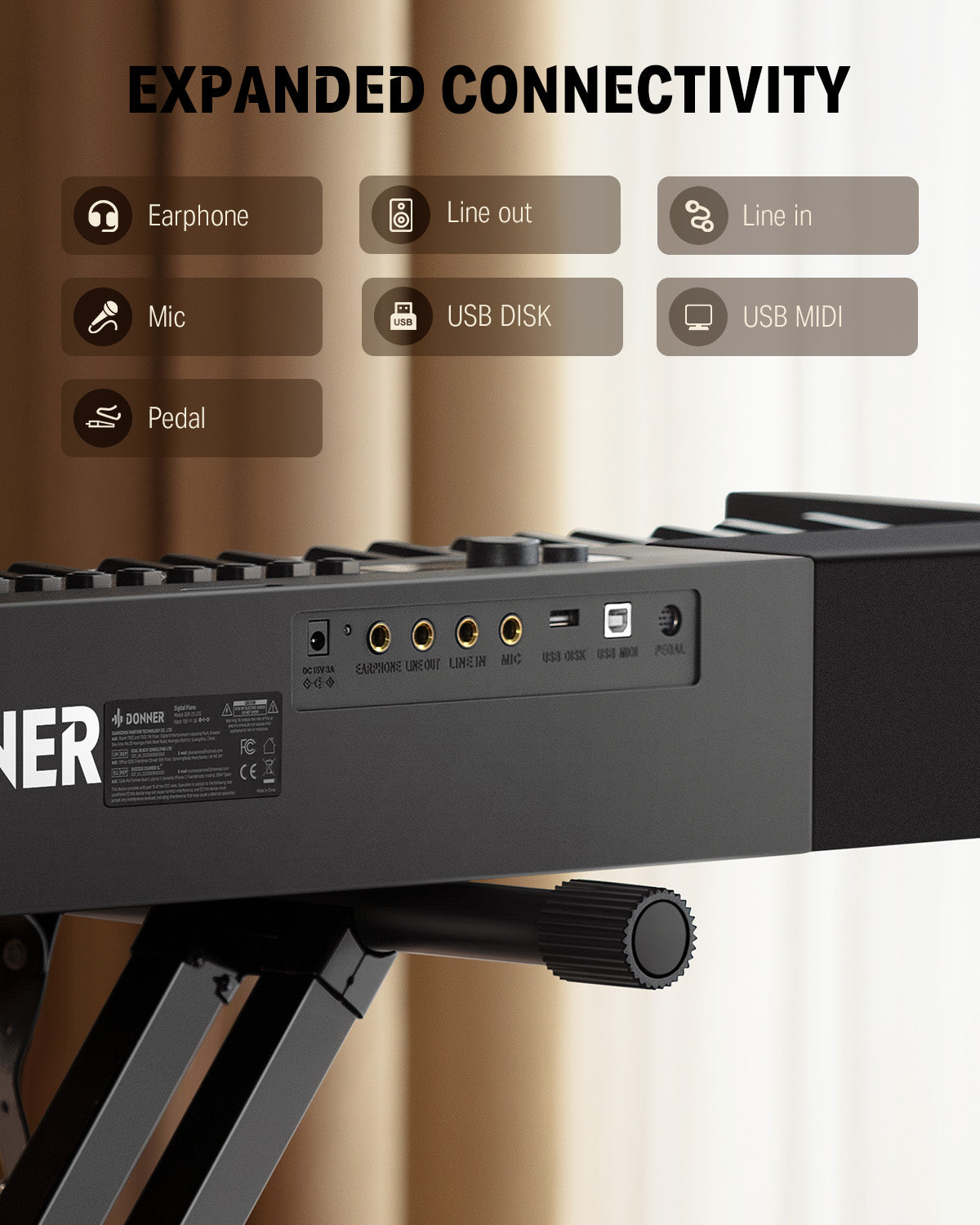DONNER DEP-20 LITE Piano digital para principiantes