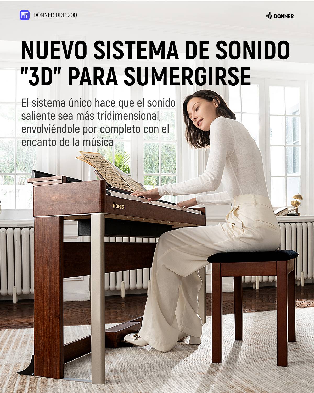 Donner DDP-200 Piano digital