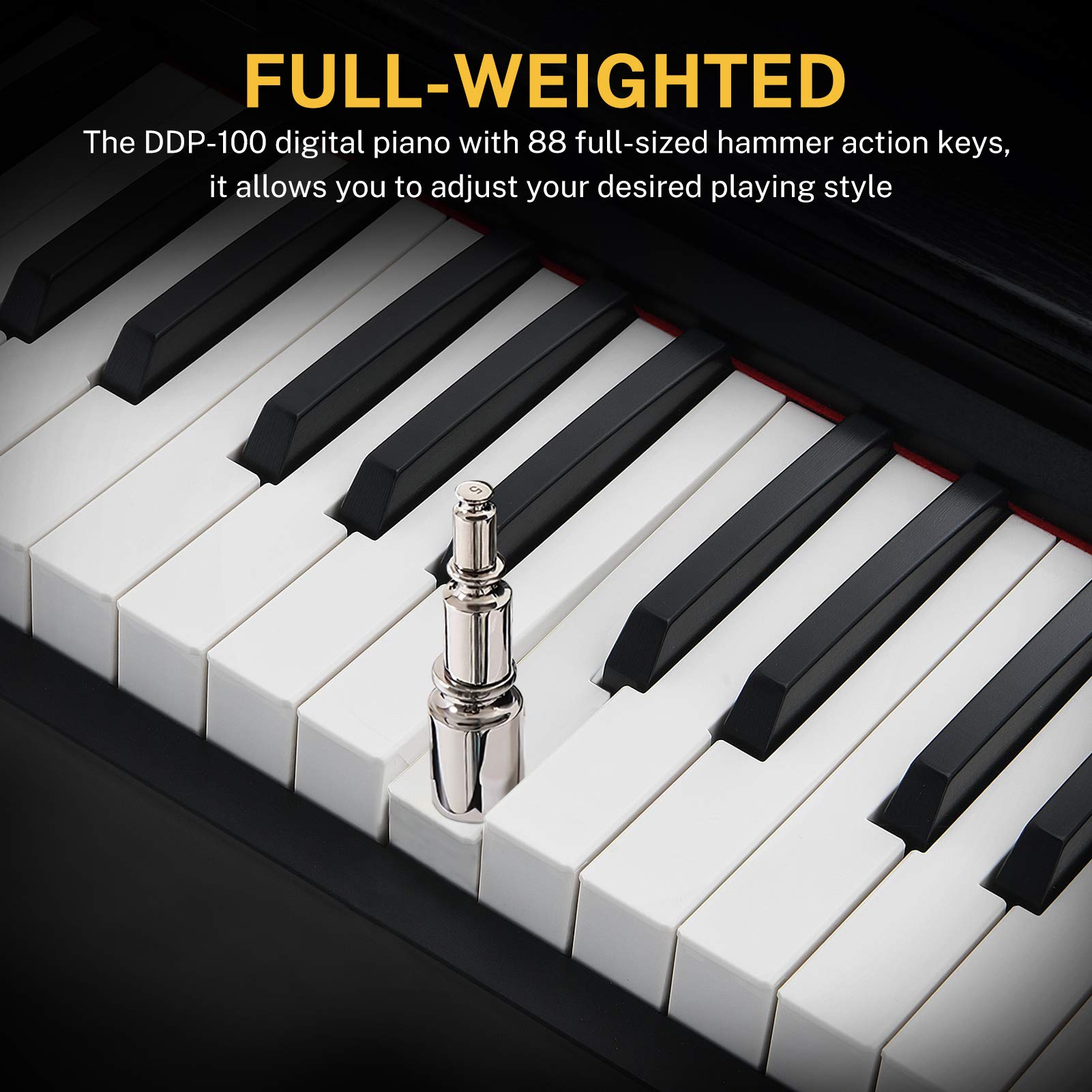 Donner DDP-100 Piano digital para principiantes 88 teclas ponderadas