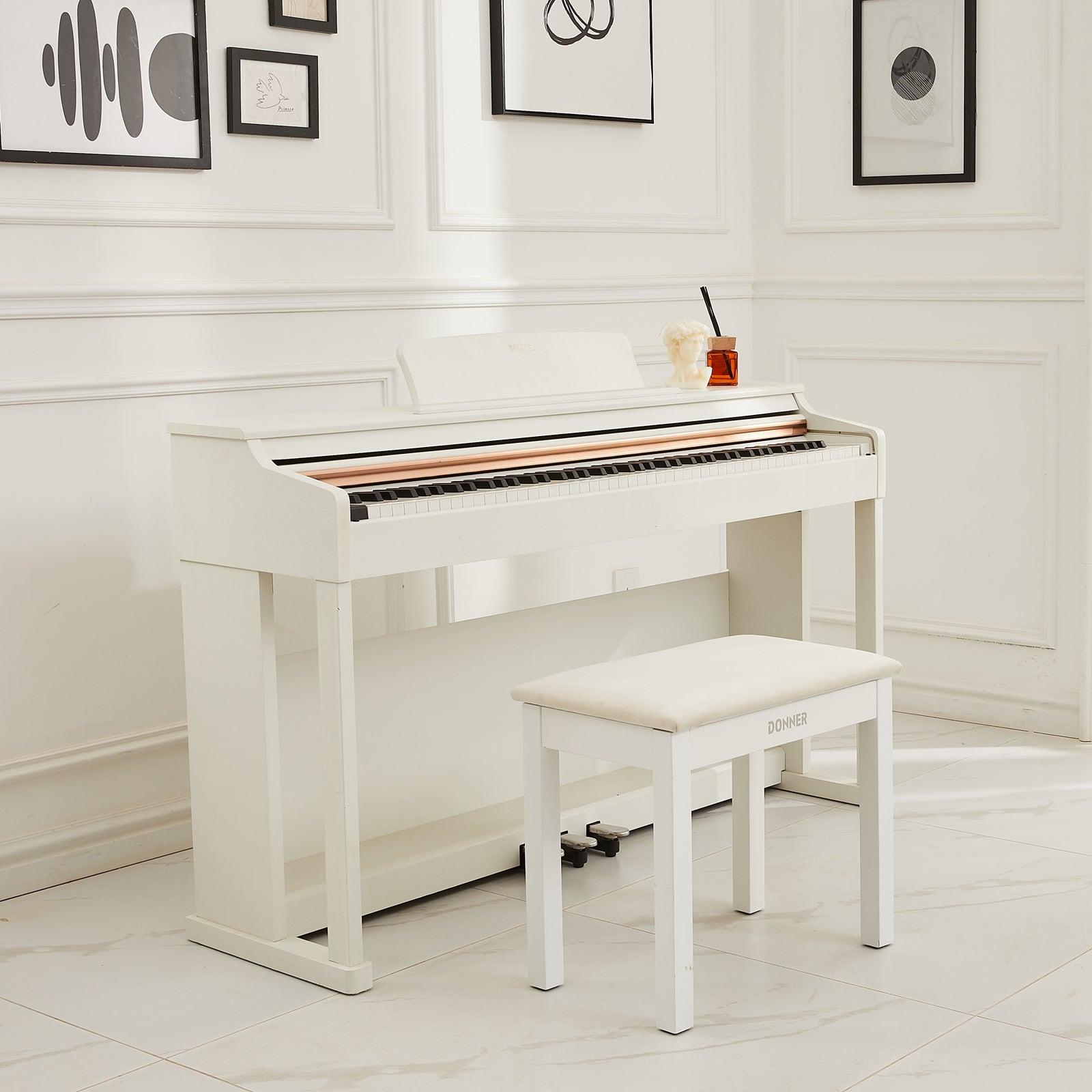 Donner DDP-100 Piano digital para principiantes 88 teclas ponderadas