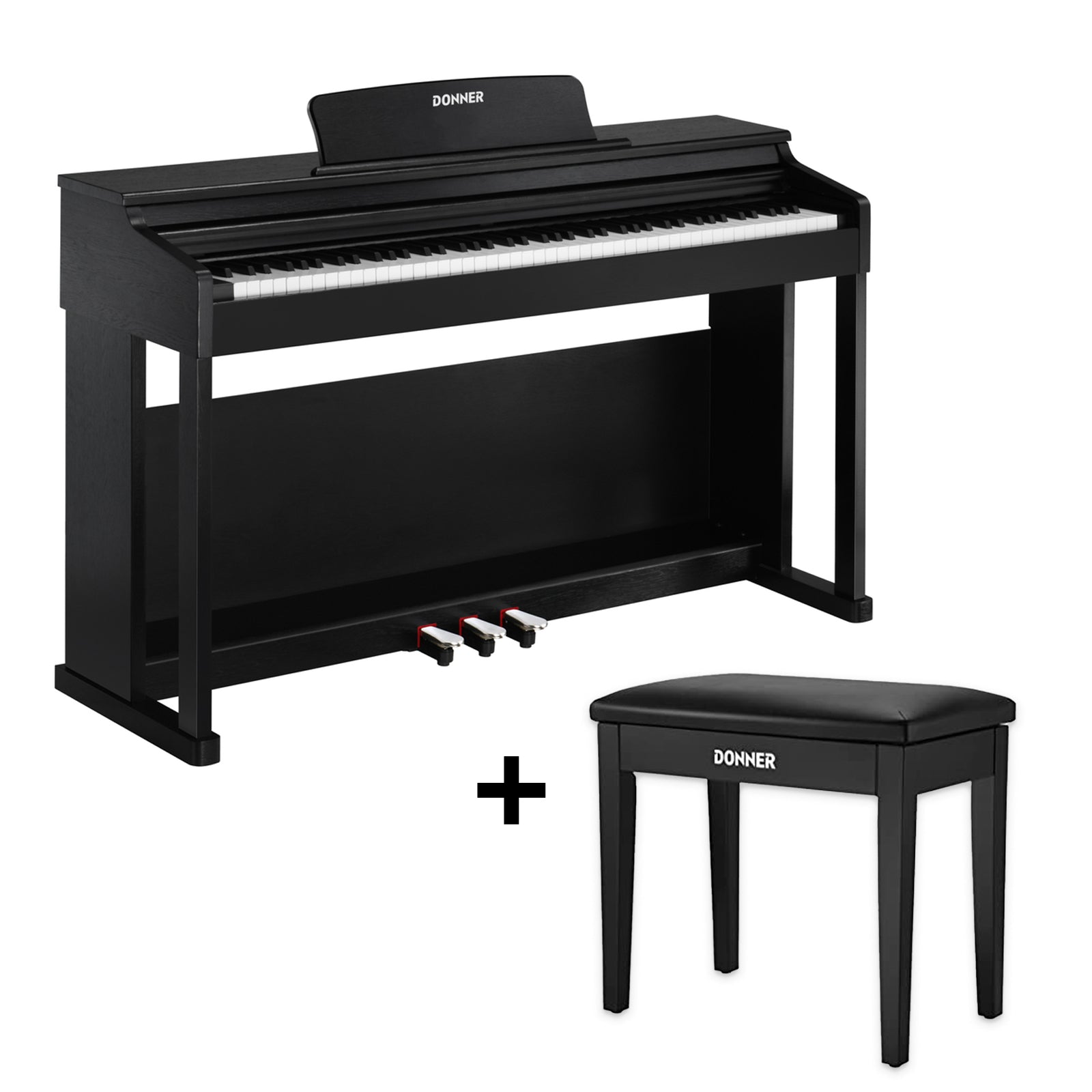 Donner DDP-100 Piano digital para principiantes 88 teclas ponderadas