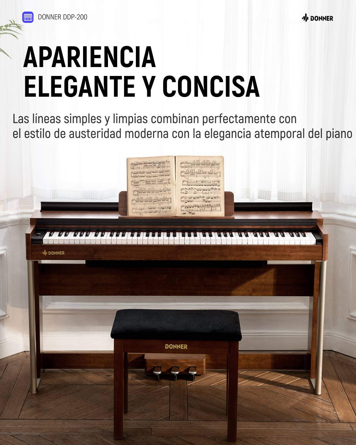Donner DDP-200 Piano digital