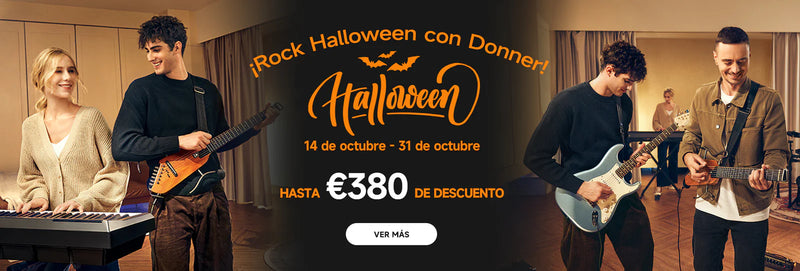 Promoción de Halloween Donner – ¡Instrumentos Musicales a Precios Increíbles!