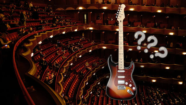 ¿Puedo utilizar una guitarra eléctrica para música clásica?