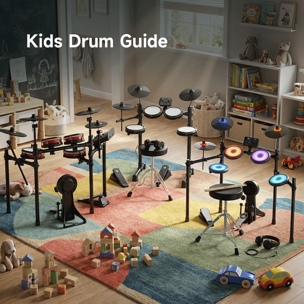 Comparativa Baterías Electrónicas para Niños: ¿Donner DED-70L, 80 o 200 MAX?