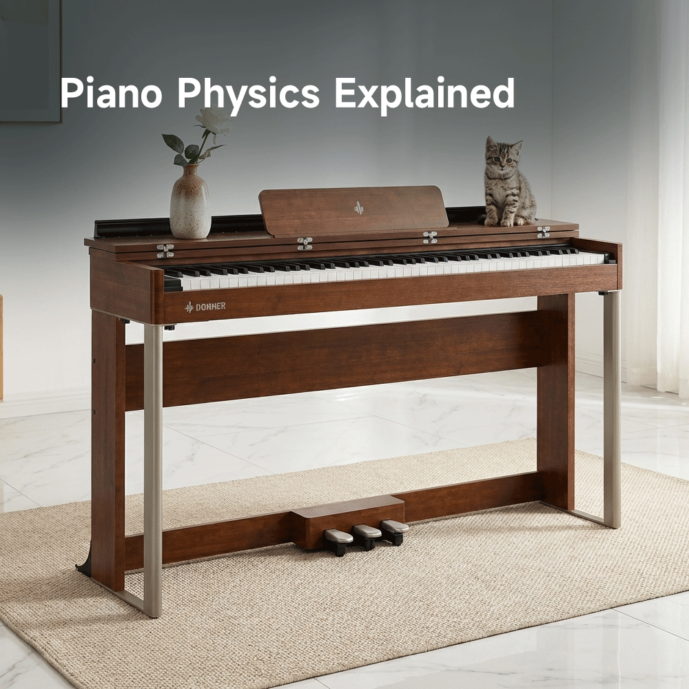 Cómo engañan a tus dedos los pianos digitales: Acción de Martillo