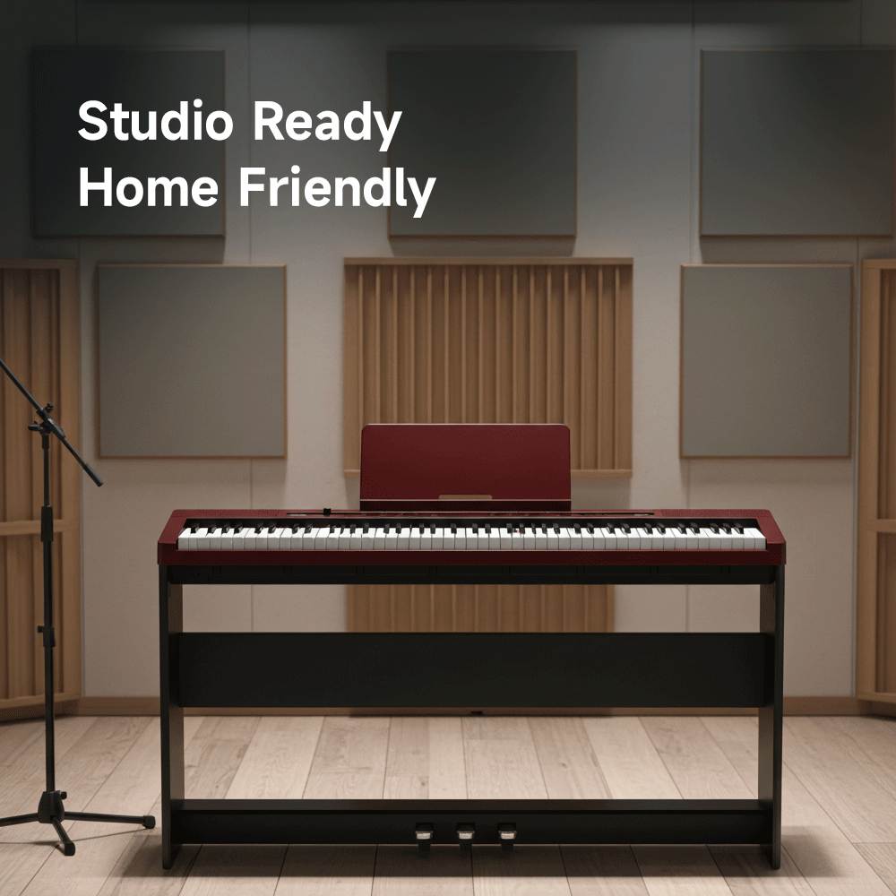 Donner DEP-16S piano digital – 88 teclas, martillos, alta polifonía