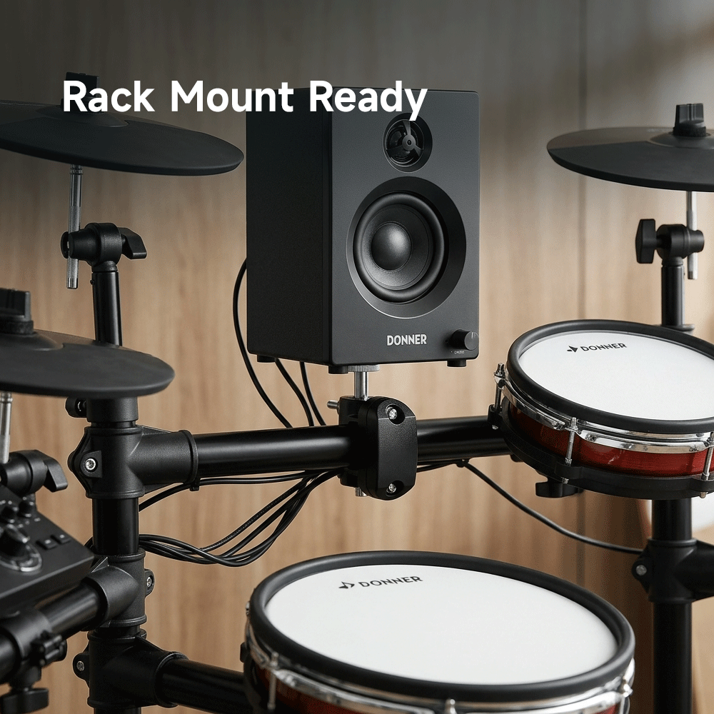 Donner DDA-20SE: Monitor de Batería Electrónica en Rack