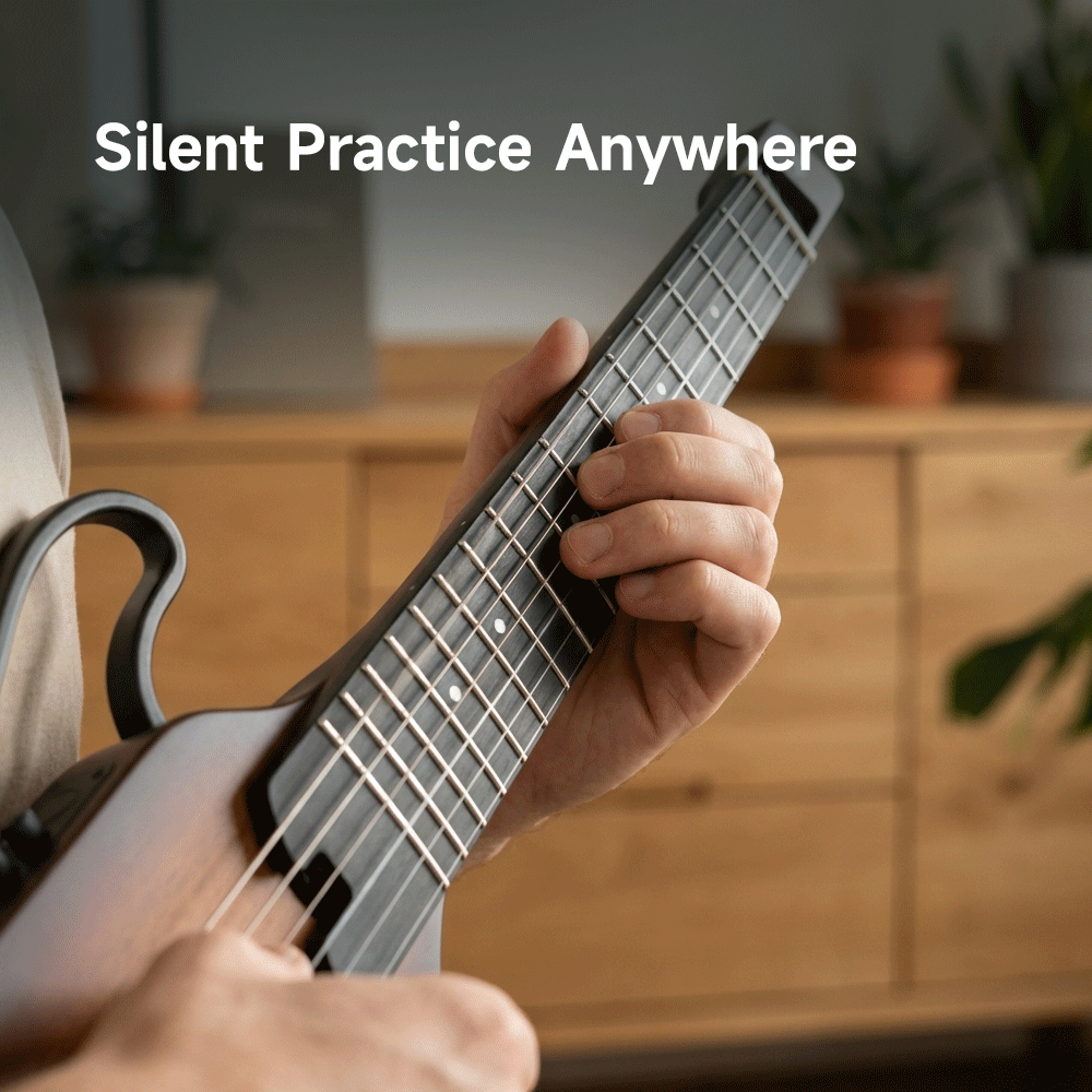 La guitarra 24/7 para tu piso: Donner HUSH-C Reseña