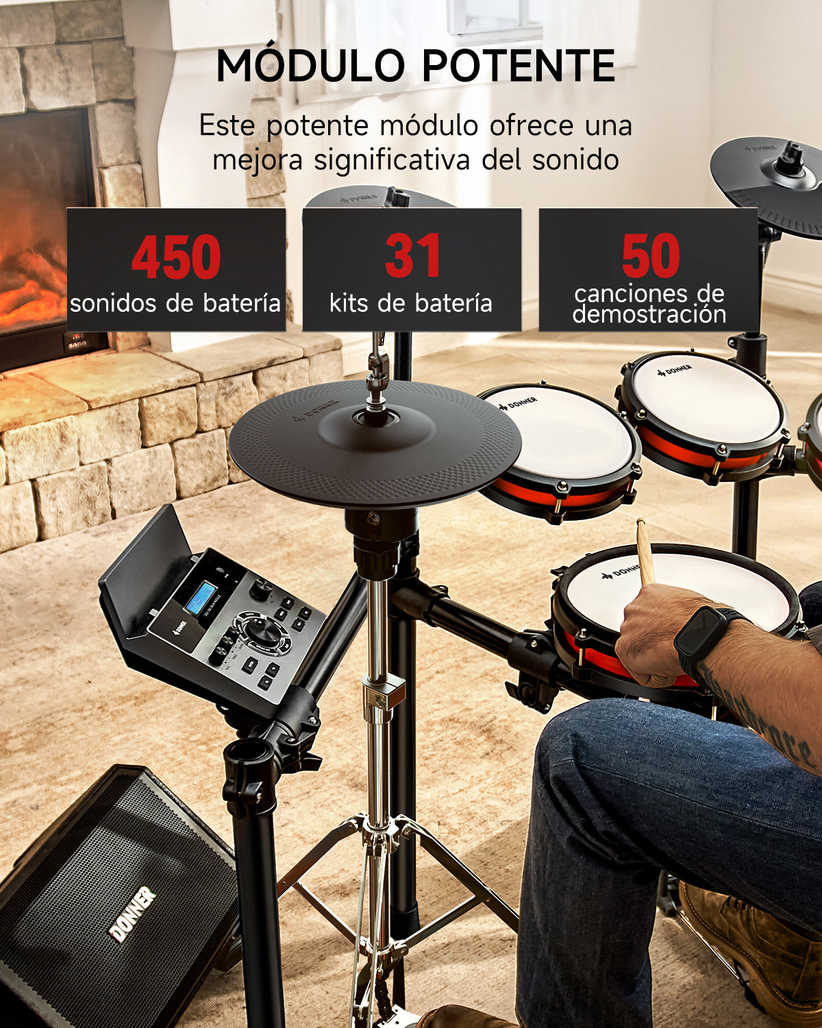 Donner DED-200 Pro Set Batería electrónica