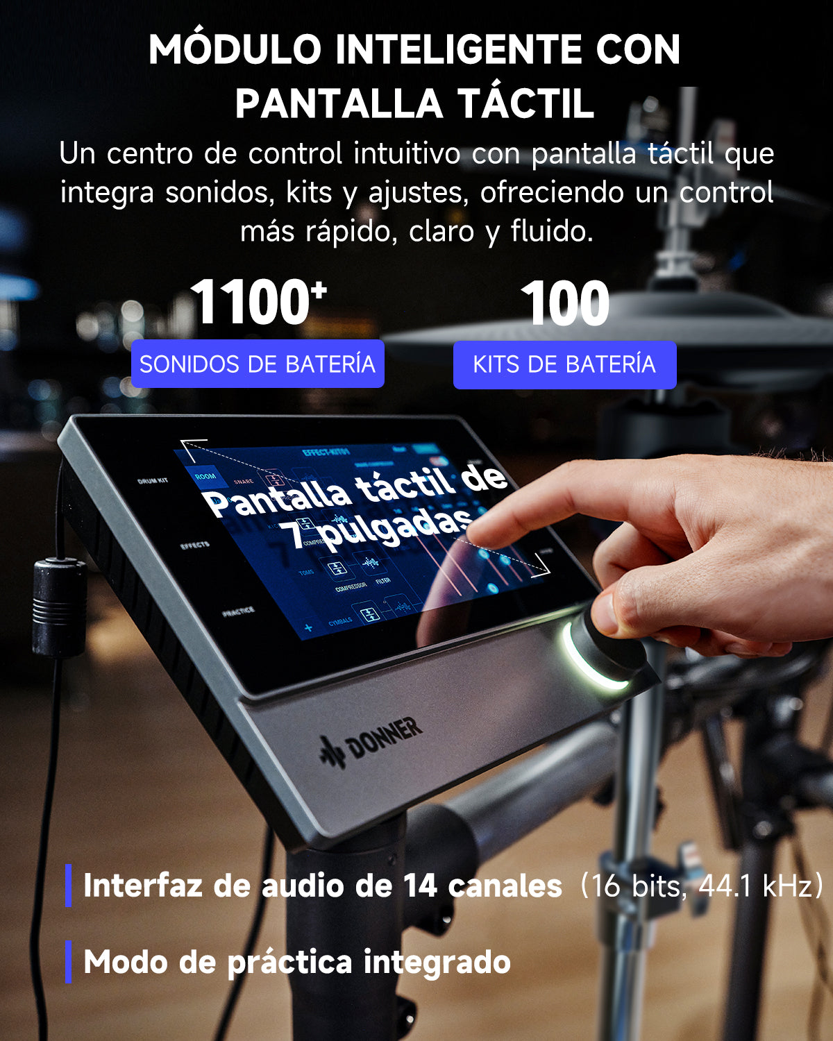 Donner BackBeat Pro Batería electrónica