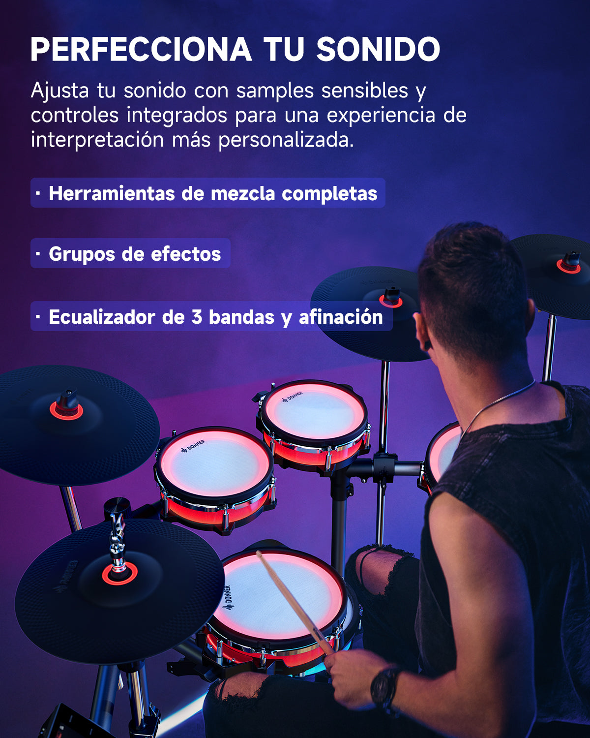 Donner BackBeat Pro Batería electrónica