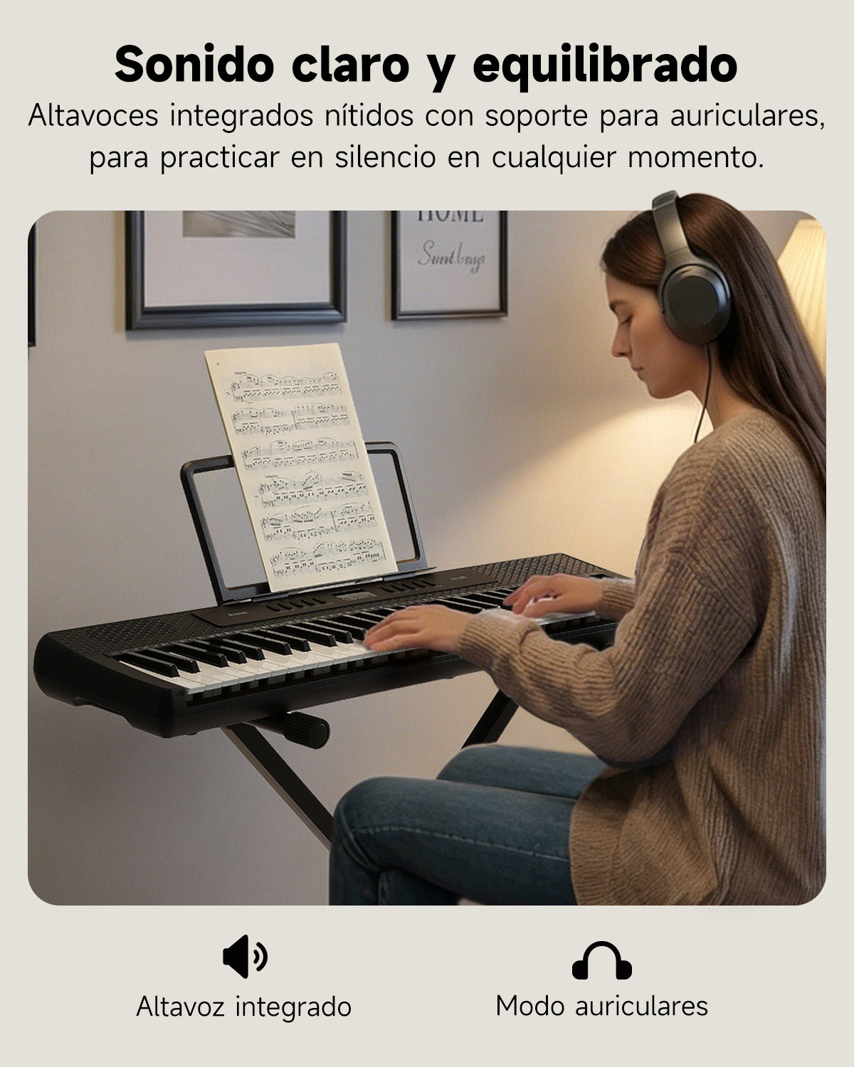 DONNER DEK-60 Teclado electrónico de 61 teclas