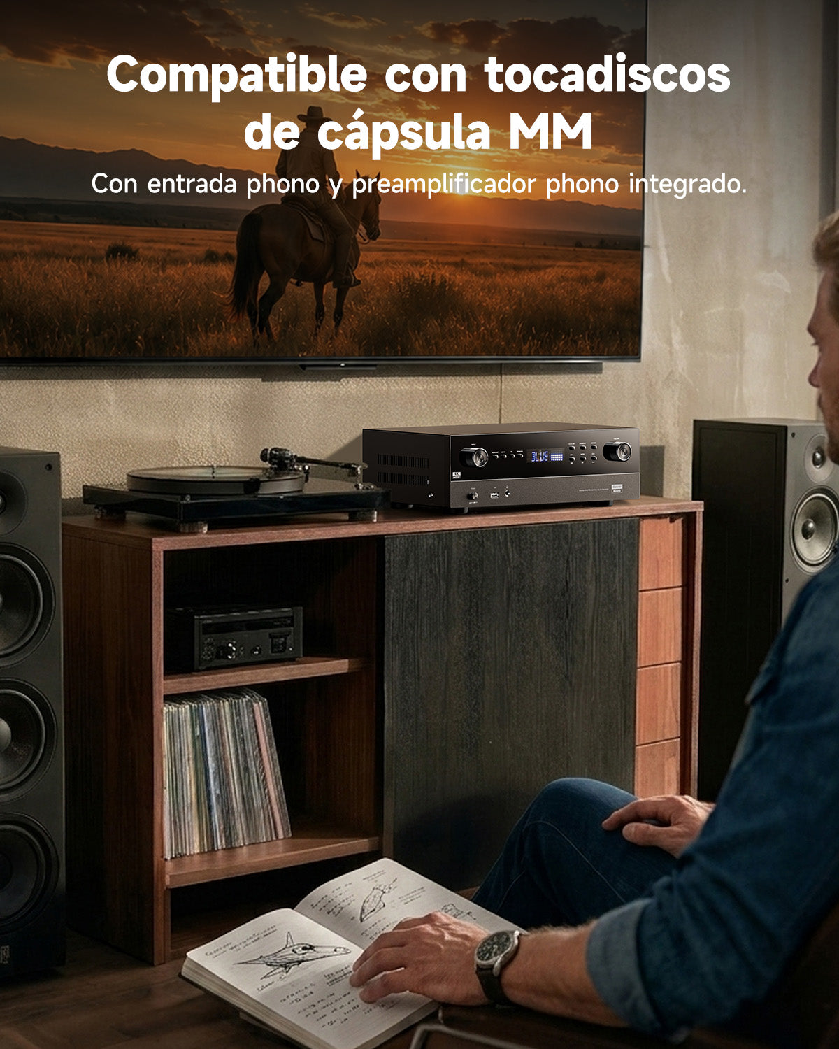 Donner MAMP8 Receptor AV de 5.2 canales