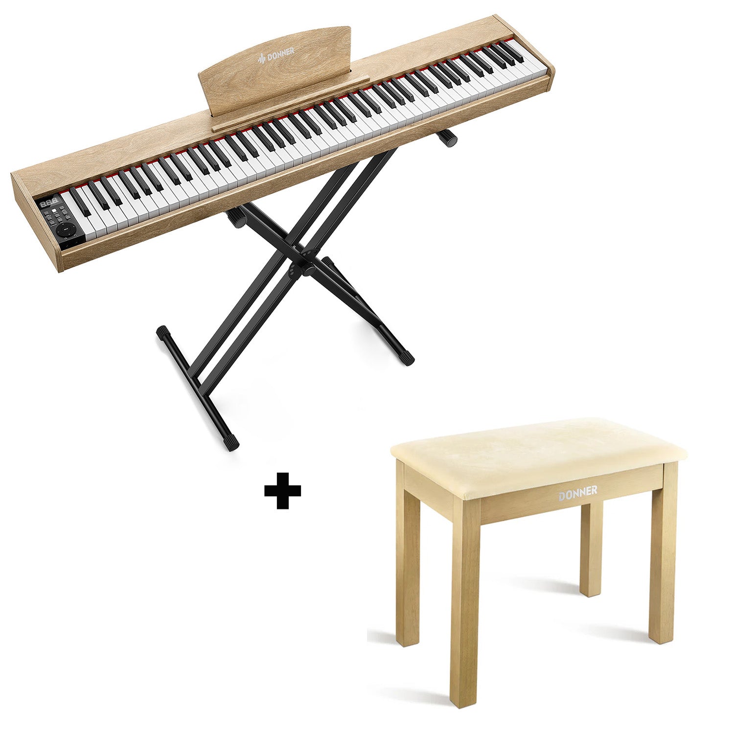 Donner DEP-1S Piano digital con teclado semi-pesado