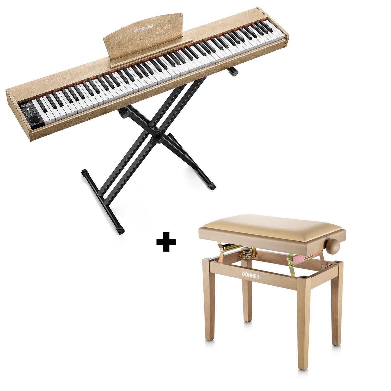 Donner DEP-1S Piano digital con teclado semi-pesado