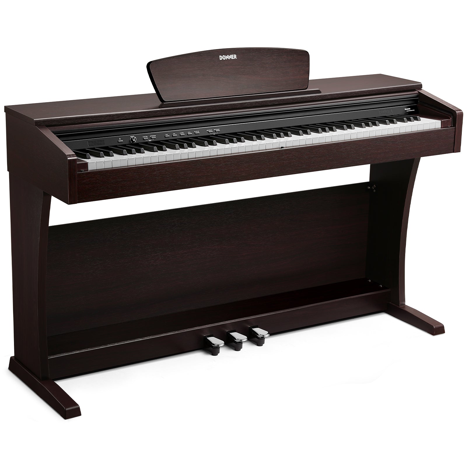 Donner DDP-300 Piano digital doméstico contrapesado de 88 teclas (Versión mejorada)