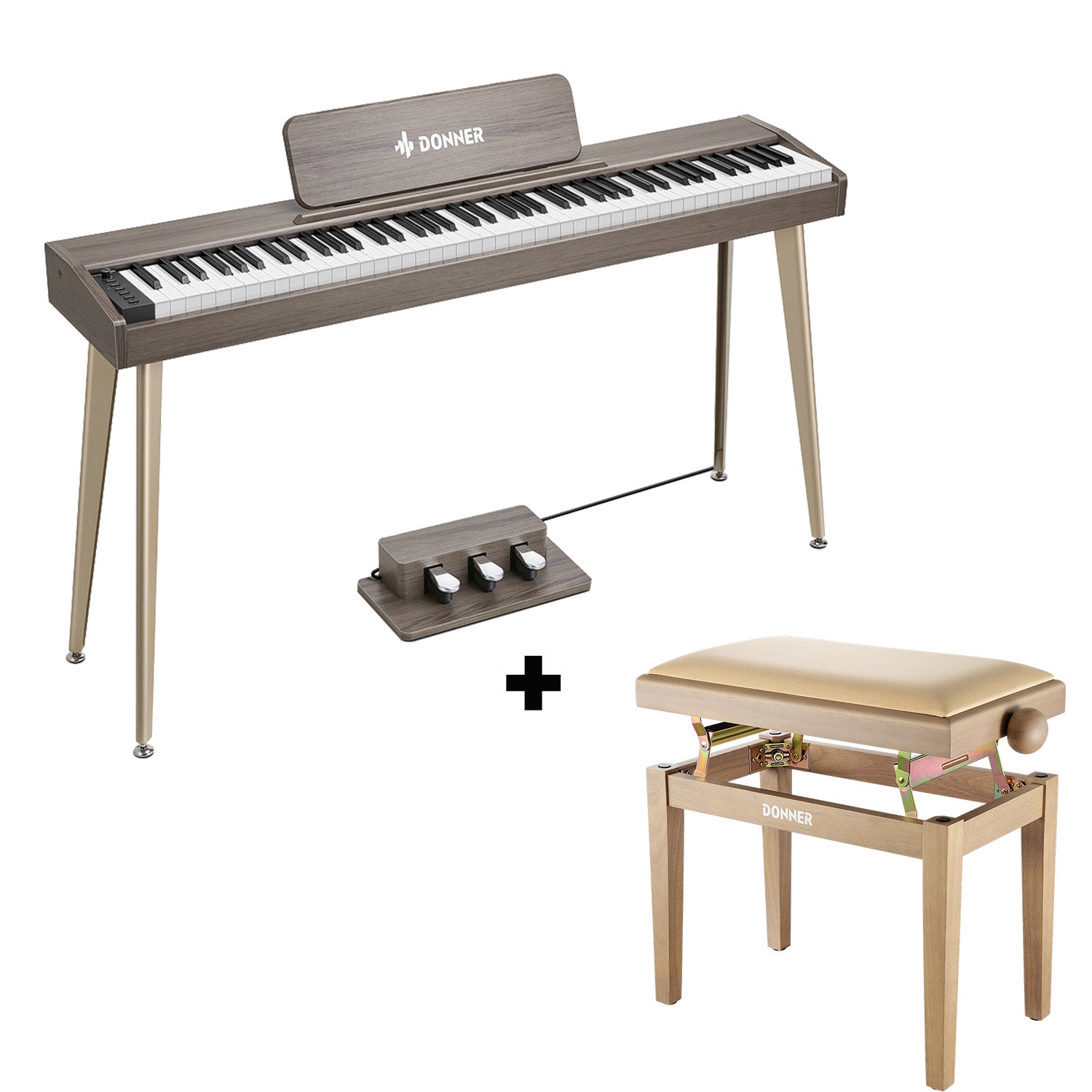 Donner DDP-60 Piano digital con teclado semi-pesado