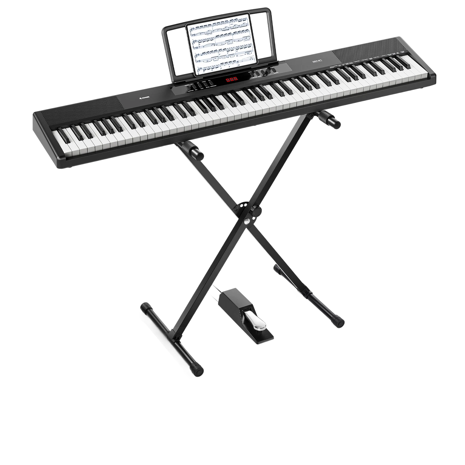 Donner DEP-07 Piano digital portátil de 88 teclas semipesadas