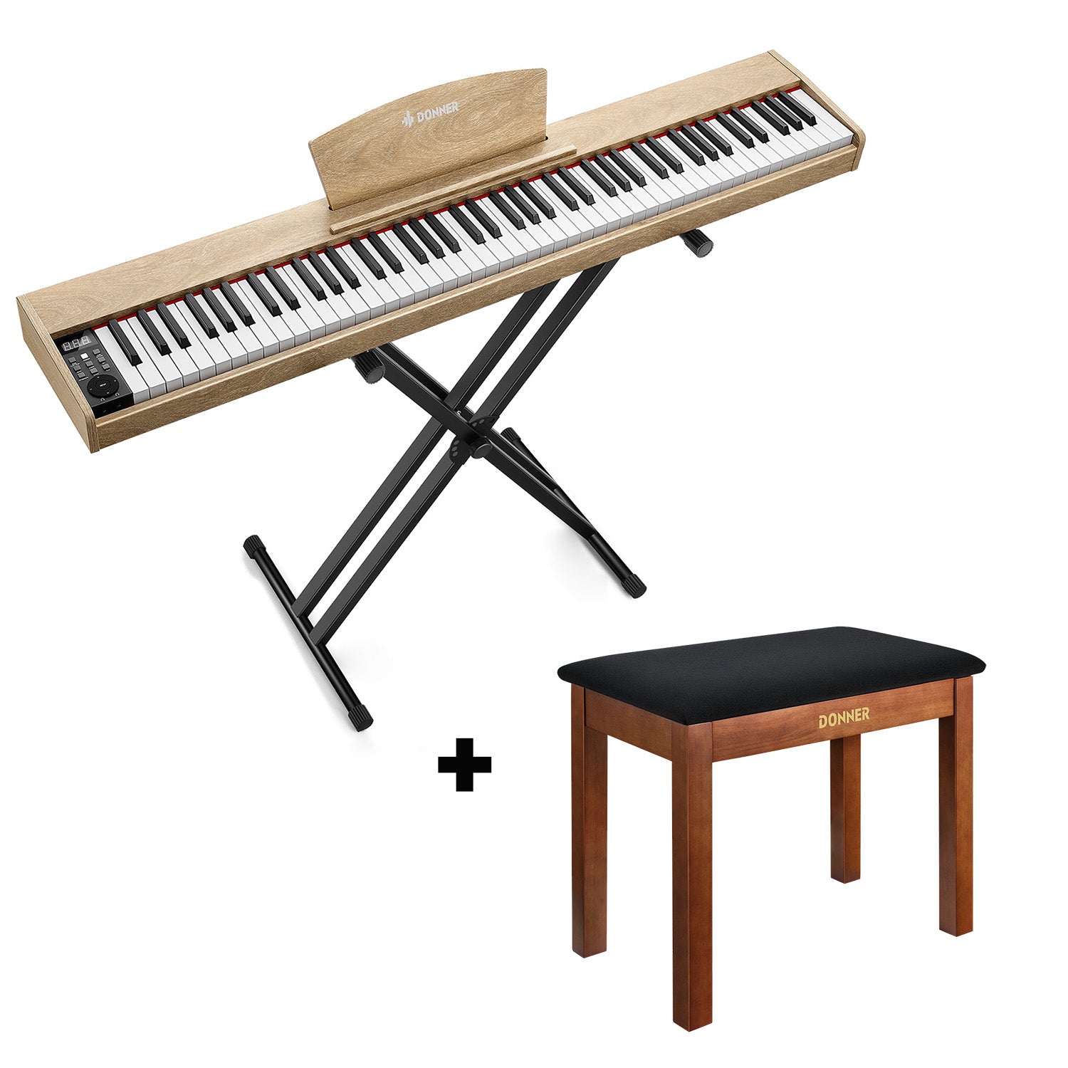 Donner DEP-1S Piano digital con teclado semi-pesado