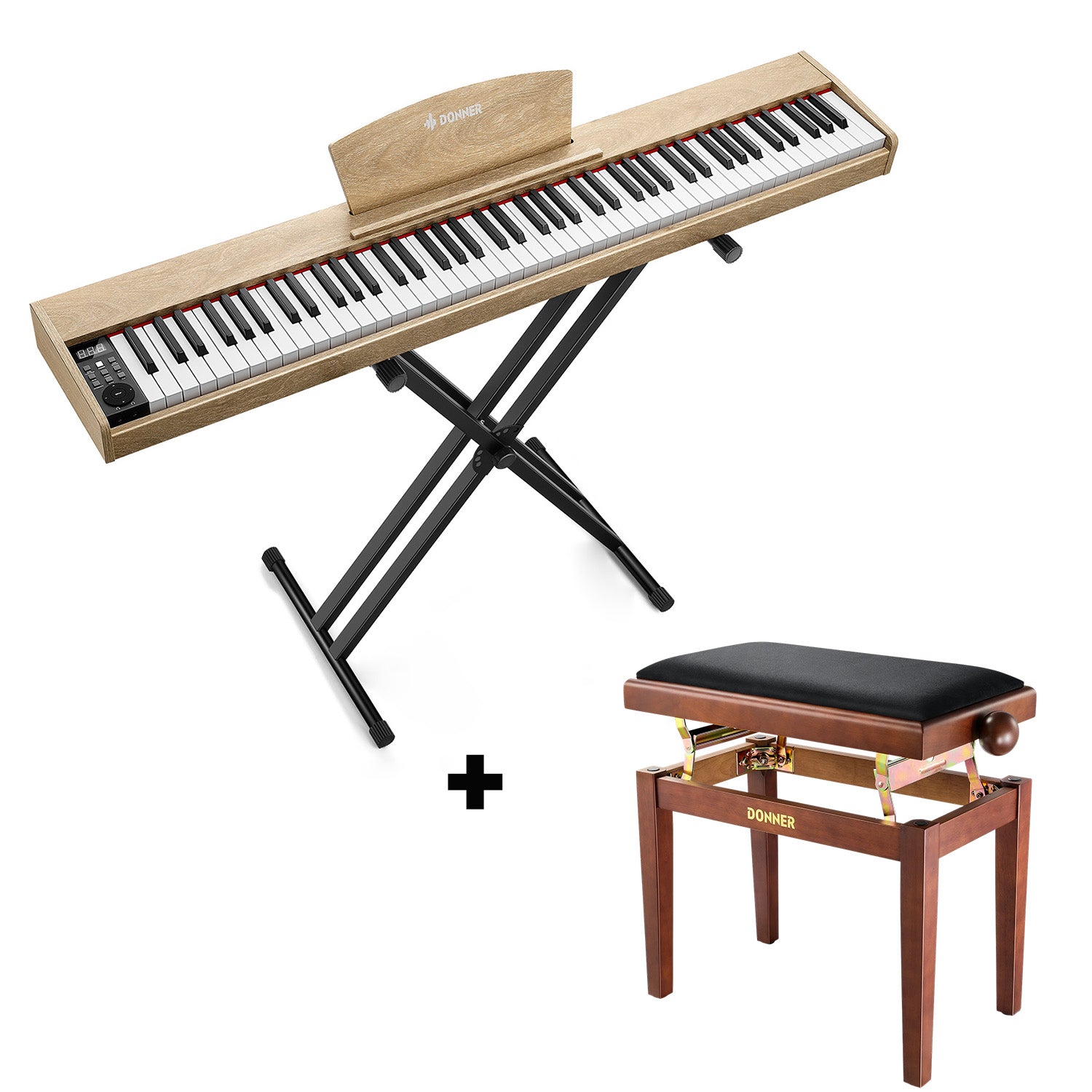 Donner DEP-1S Piano digital con teclado semi-pesado