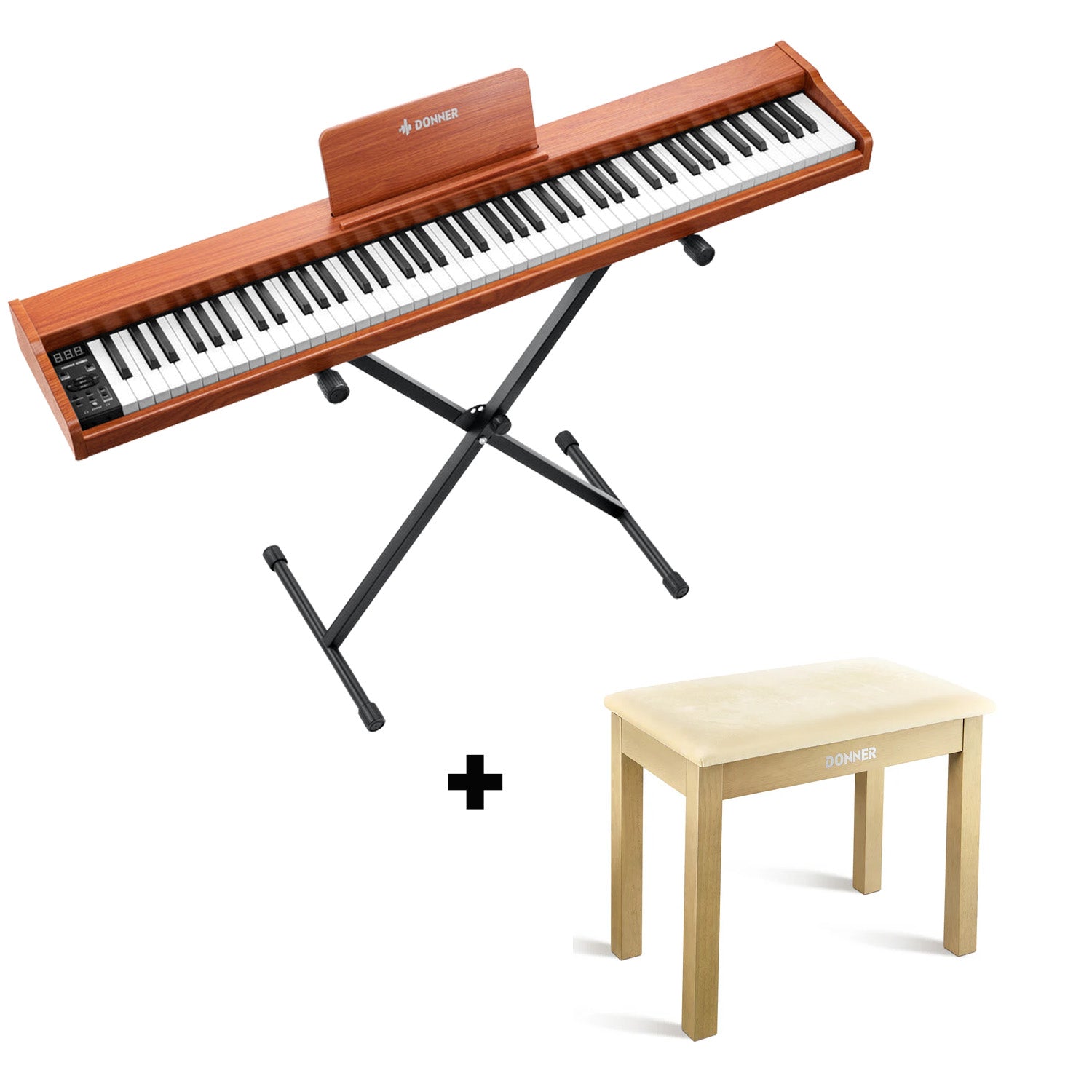 Donner DEP-1S Piano digital con teclado semi-pesado